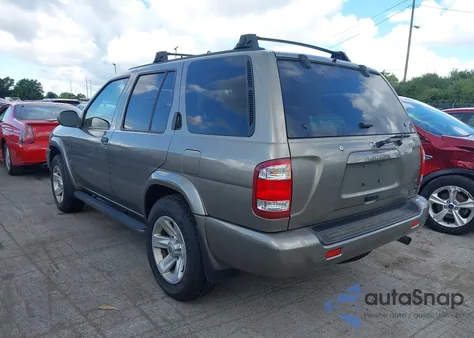 2003 Nissan Pathfinder Le from USA, damaged, VIN JN8DR09Y73W802681